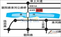 淮畔江南位置交通图图片
