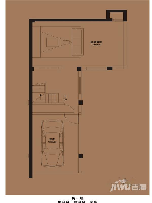 御青城4室3厅4卫193㎡户型图