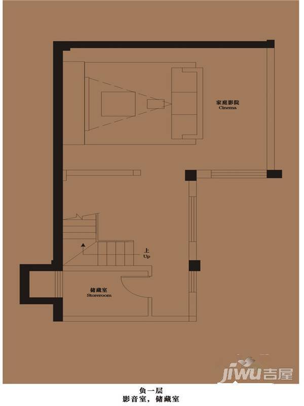 御青城5室3厅4卫193㎡户型图