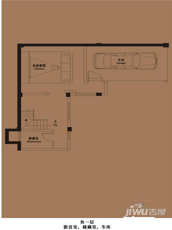 御青城5室3厅4卫193㎡户型图