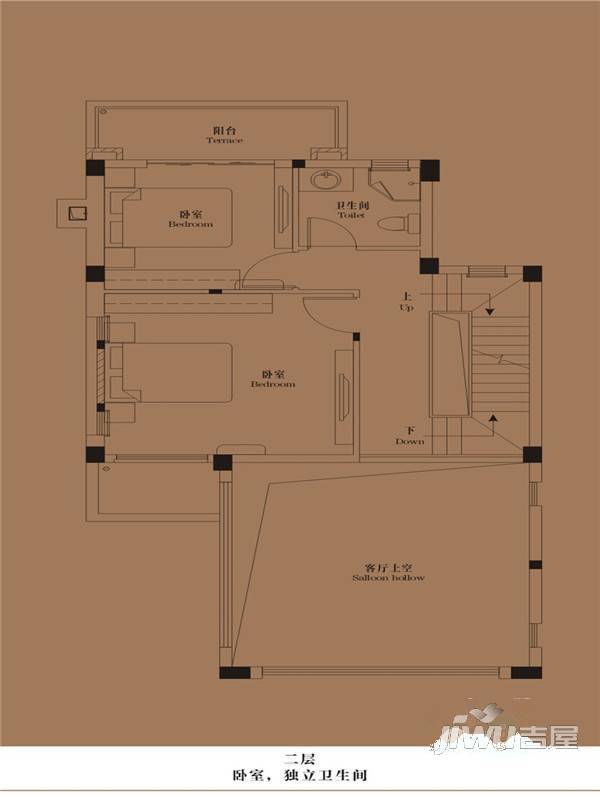 御青城3室4厅3卫270㎡户型图