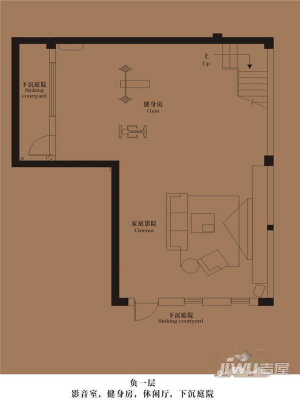 御青城3室4厅3卫270㎡户型图