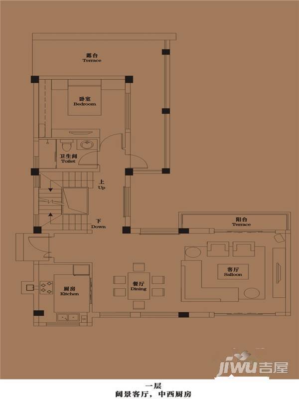 御青城4室4厅4卫193㎡户型图