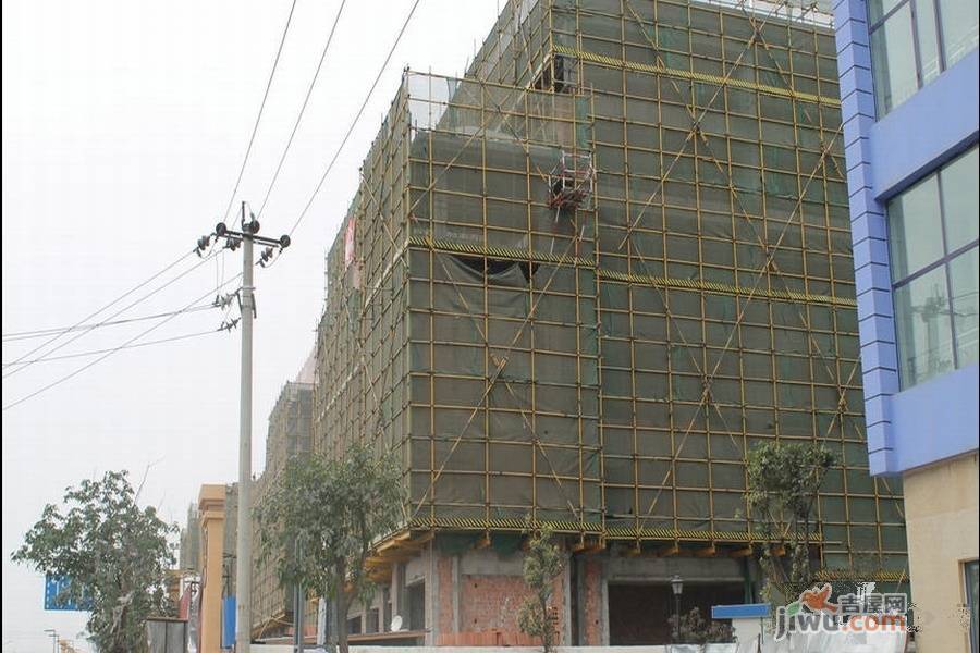 中铁金花国际城商铺实景图图片