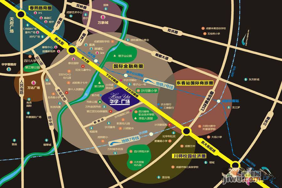 华宇广场商铺位置交通图6