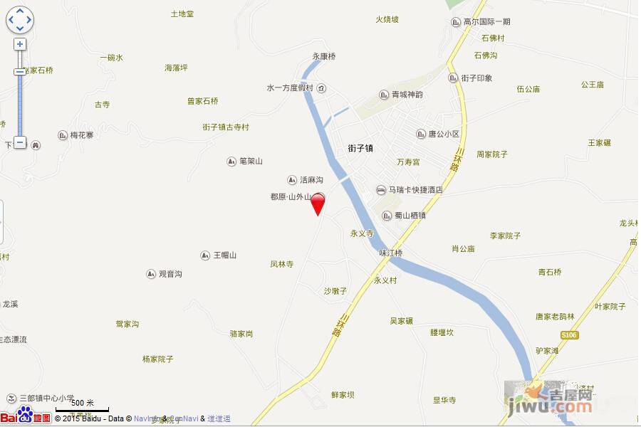 青城山居位置交通图图片