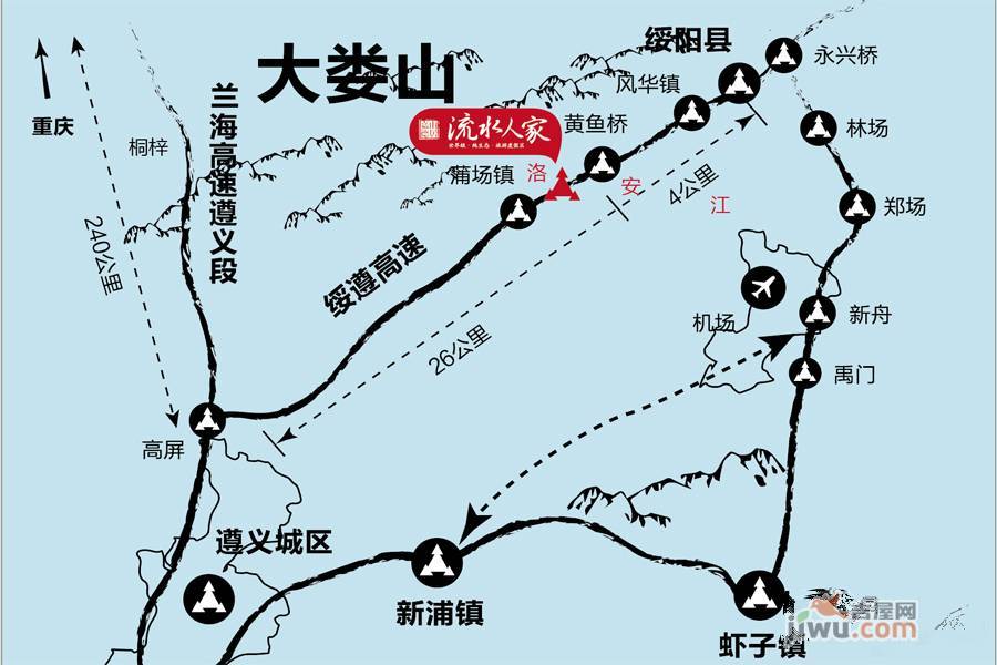 嘉德山居流水人家位置交通图