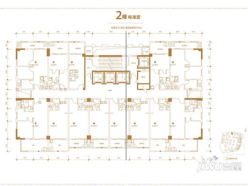 星耀天地3室0厅3卫707㎡户型图