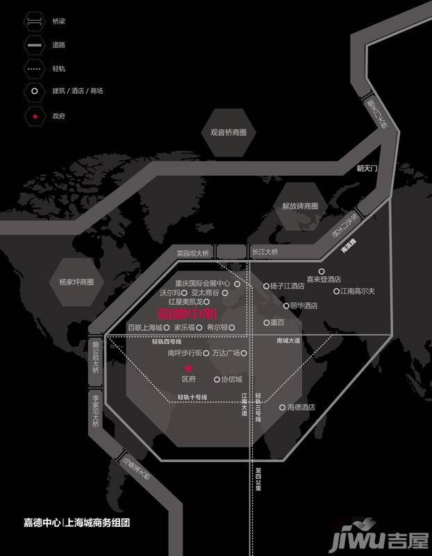 上海城嘉德中心2号位置交通图图片