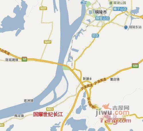 国耀·世纪长江位置交通图图片