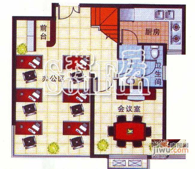 金桂坊普通住宅117㎡户型图