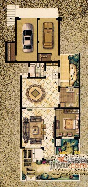 风景城邦翡翠英格兰普通住宅224㎡户型图