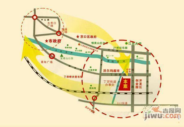 亚太五金电器城位置交通图图片