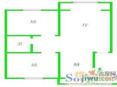 瑞丹花苑2室1厅1卫72㎡户型图