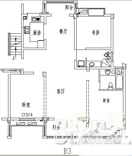 润景美邻苑普通住宅291.2㎡户型图