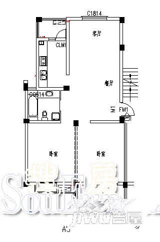 润景美邻苑普通住宅291.2㎡户型图