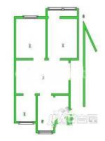 苗家巷3室1厅1卫99㎡户型图