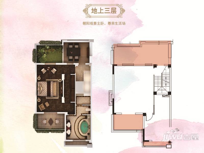 路劲诺丁山1室1厅0卫户型图