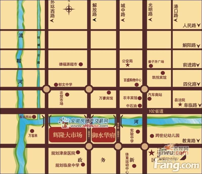 辉隆大市场配套图图片