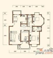 国际华城御园3室0厅0卫136.3㎡户型图