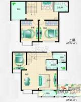 国际华城一村3室3厅0卫169㎡户型图