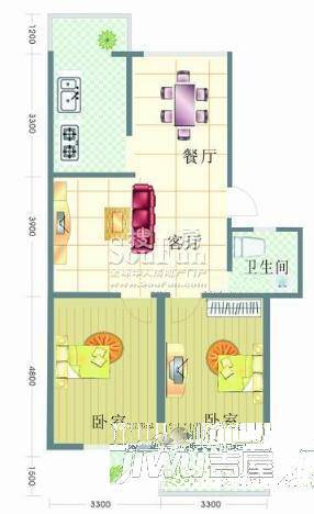 怡和家园0室0厅1卫119.4㎡户型图