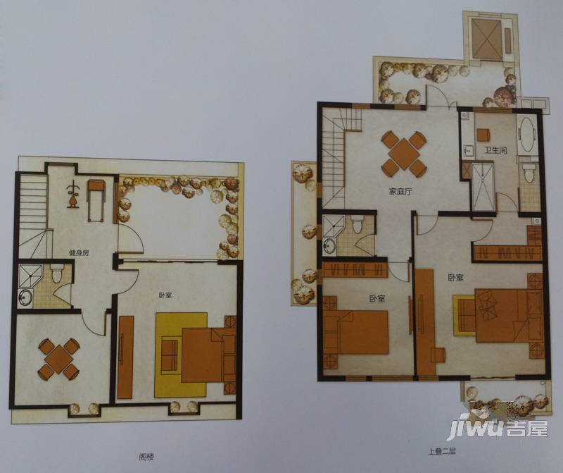 长发都市诸公4室3厅3卫140㎡户型图