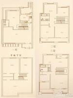 中北英郡5室5厅3卫330㎡户型图