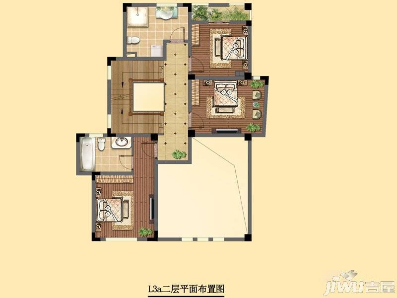 苏宁钟山朝阳府6室2厅5卫341㎡户型图