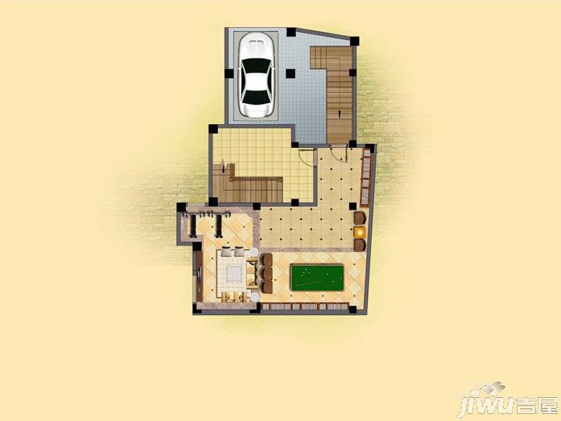 苏宁钟山朝阳府6室2厅5卫341㎡户型图