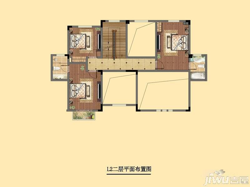 苏宁钟山朝阳府6室2厅5卫341㎡户型图