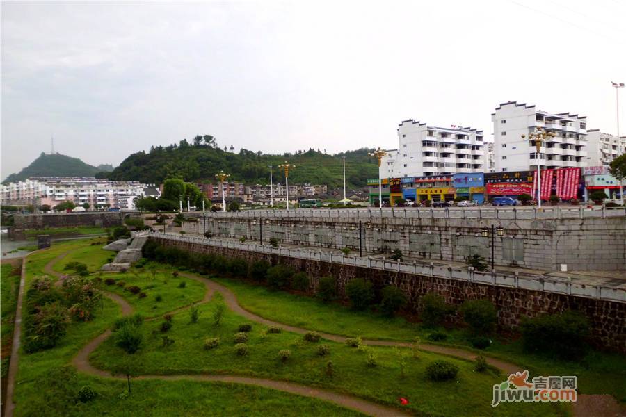 山水名门实景图图片