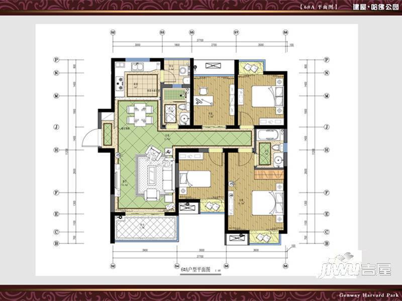 建屋哈佛公园规划图图片