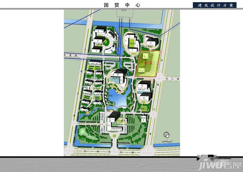 国贸中心规划图图片