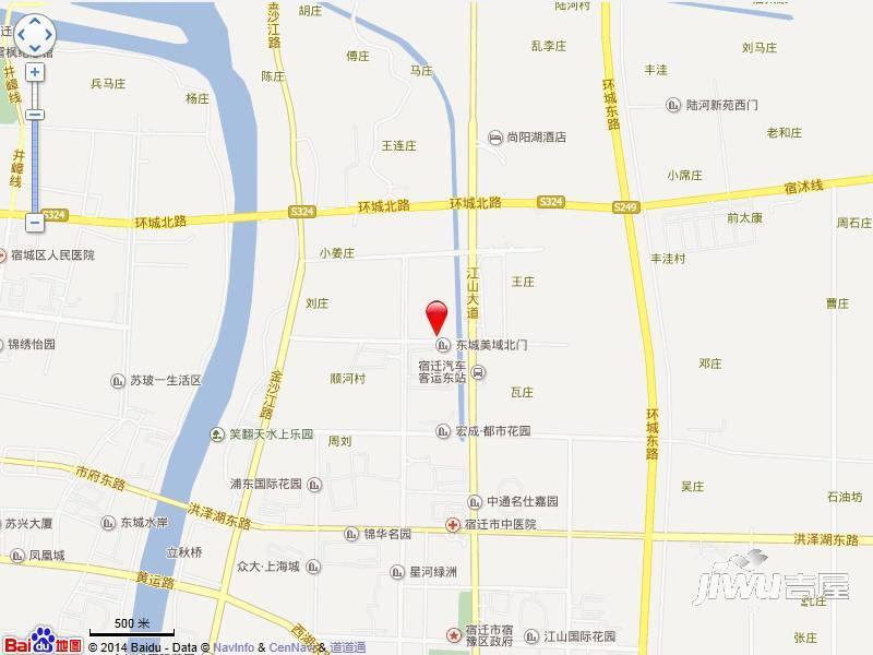 东城美域位置交通图