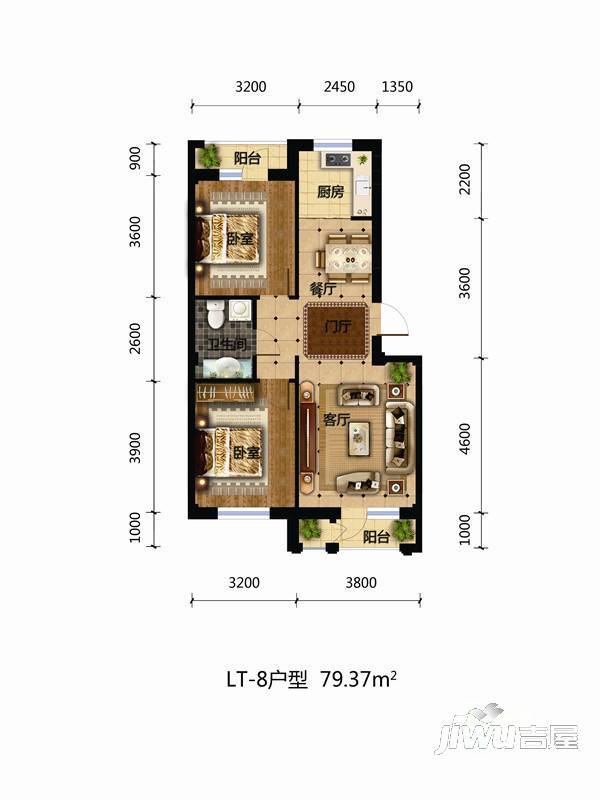 华恒金域澜庭户型图