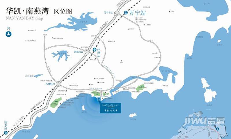 华凯南燕湾位置交通图