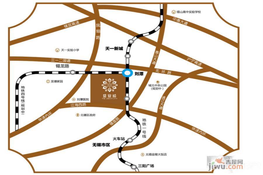 万荟城位置交通图图片