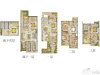 太湖瑞仕花园6室5厅6卫393㎡户型图