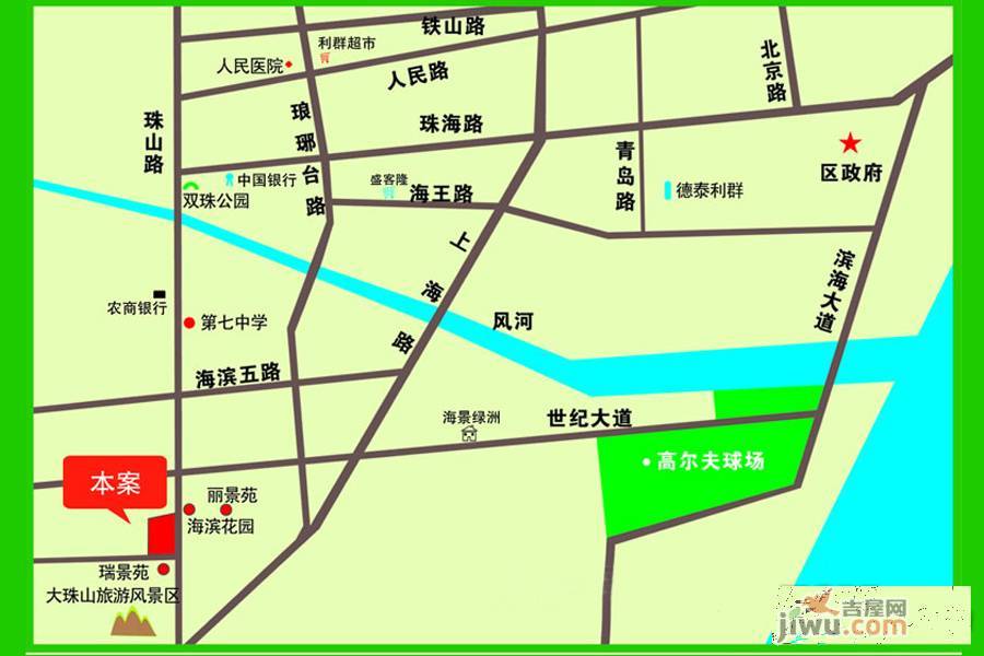 欧韵绿洲位置交通图图片