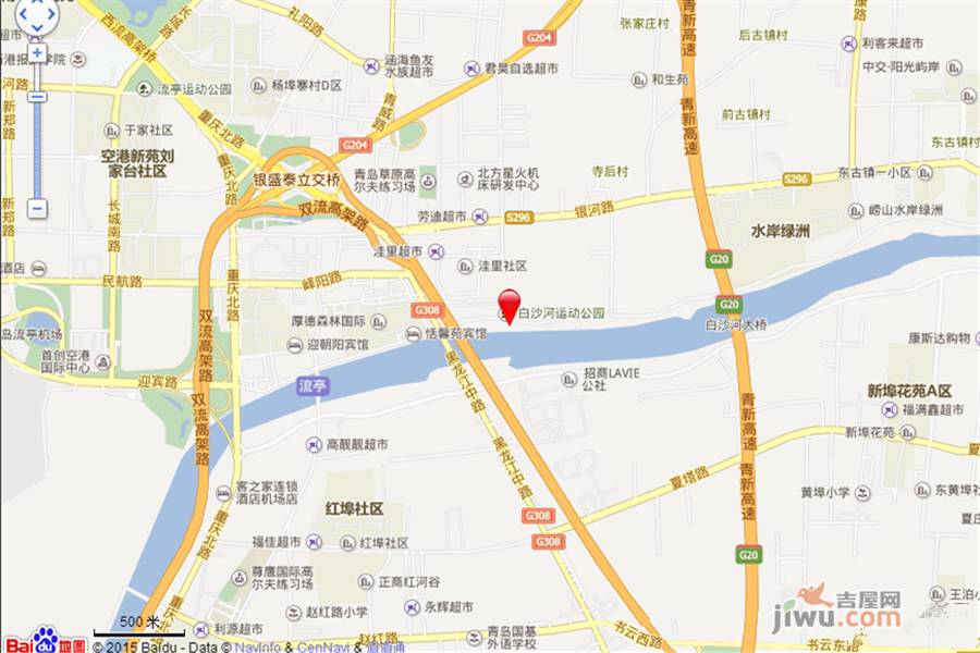 华地仟佰墅位置交通图