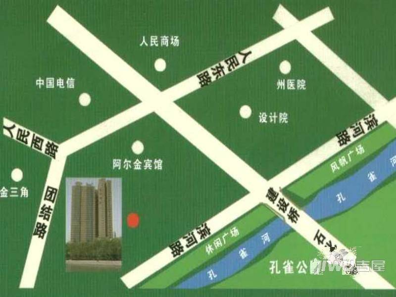 中祥锦官家园位置交通图图片