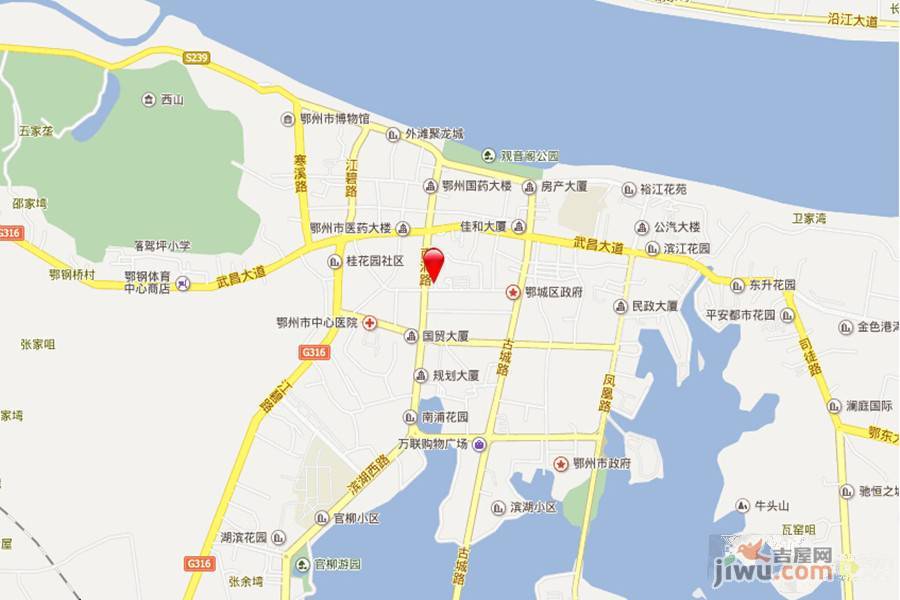 南浦国际广场位置交通图