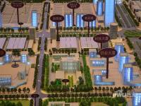 中汇城国际五金建材城沙盘图图片