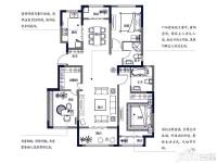 十里洋房3室2厅2卫139㎡户型图