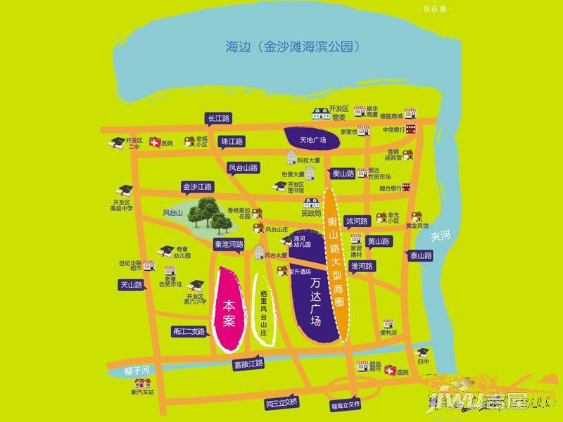 天颐郦城位置交通图图片