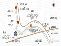 昆明鑫益豪生温泉度假酒店位置交通图