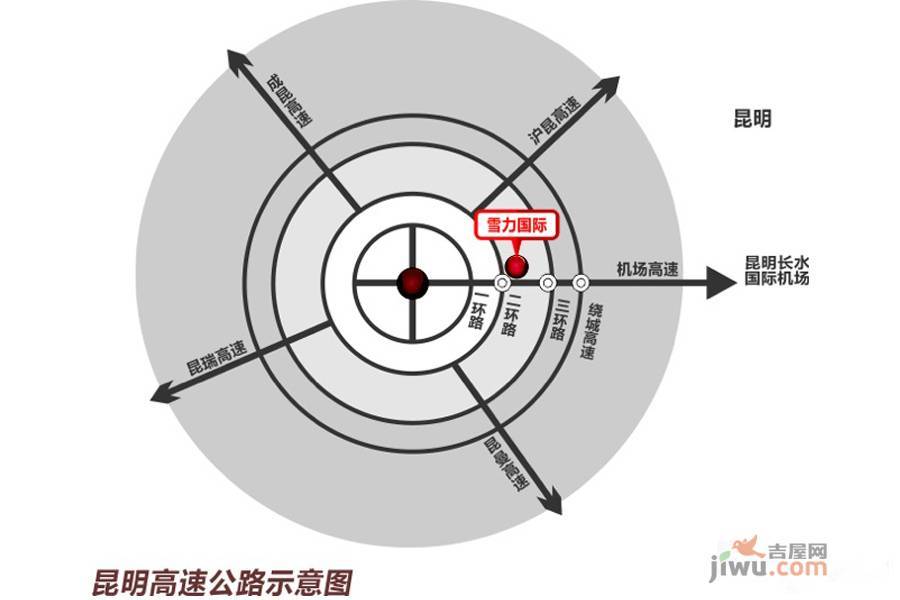 雪力国际位置交通图图片