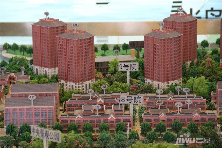 官房·都铎城邦沙盘实景图(2014.10.23)