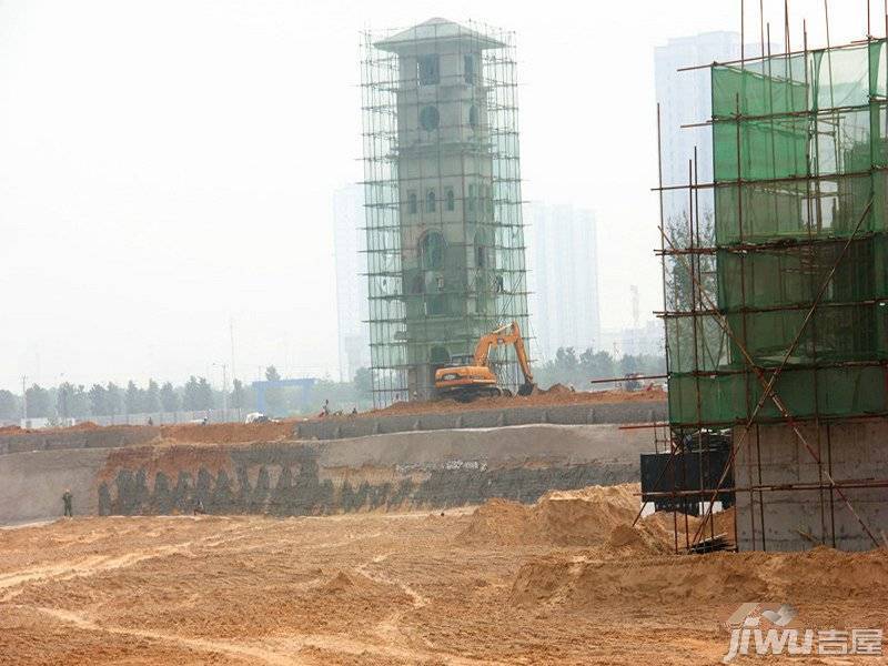 建投熙湖实景图图片